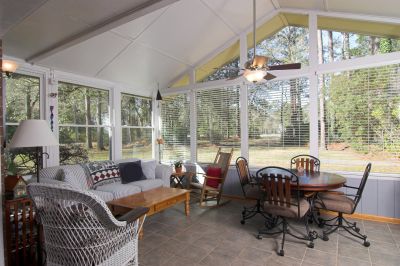 Bright Sunroom Design